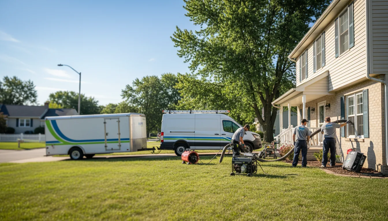Flooded Basement Restoration And Cleanup With Repair in Withee, WI near me